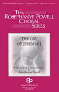 The Cry of Jeremiah SATB Singer's Edition cover